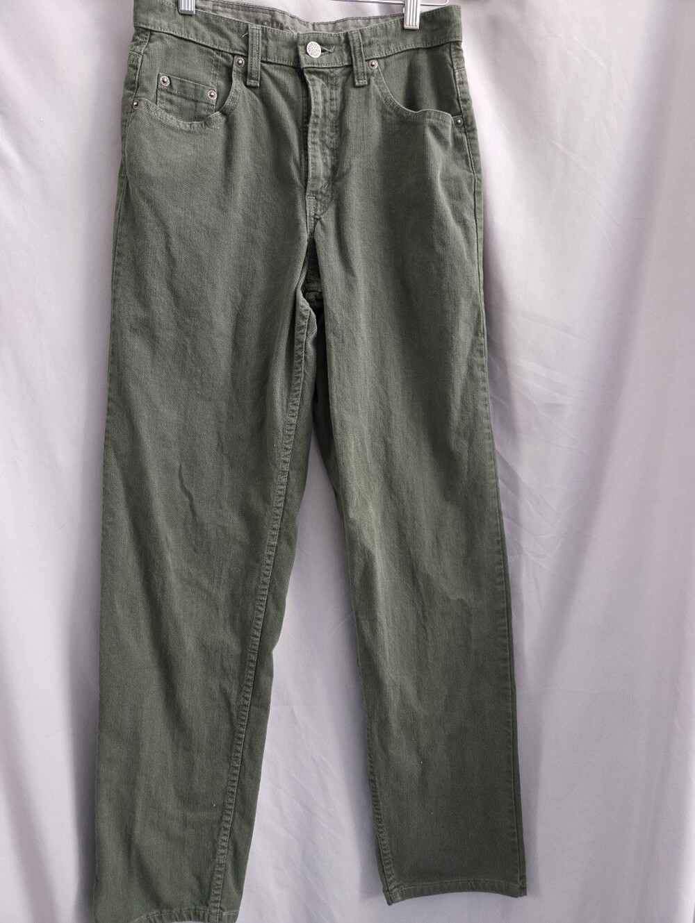 Levi's Men's Olive Straight-Leg Jeans